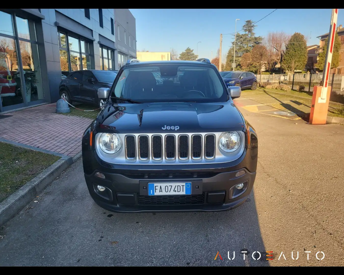 Jeep Renegade 1.6 mjt Limited fwd 120cv E6 Zwart - 2