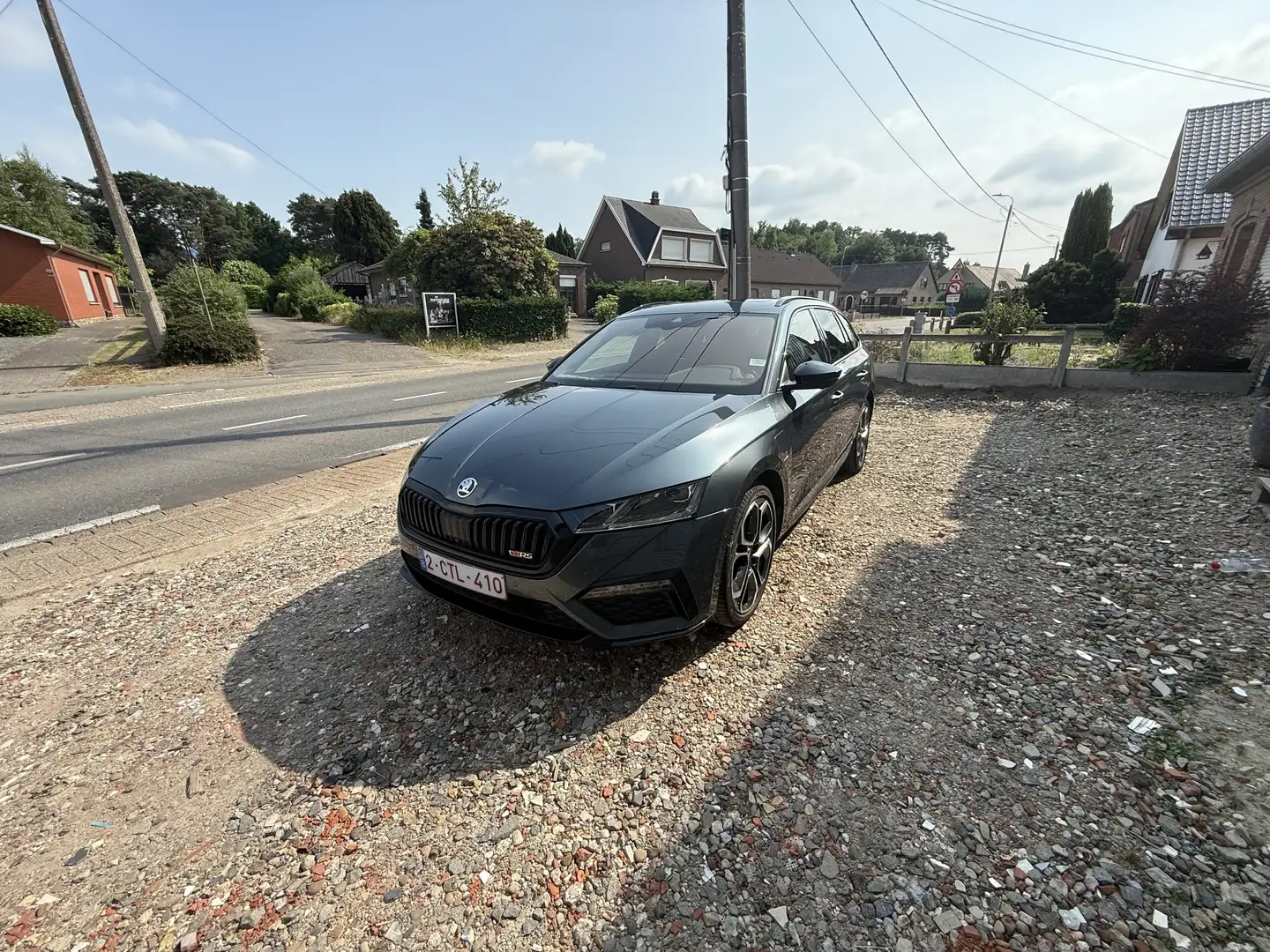 Skoda Octavia Combi 1.4 TSI iV DSG RS Gris - 2