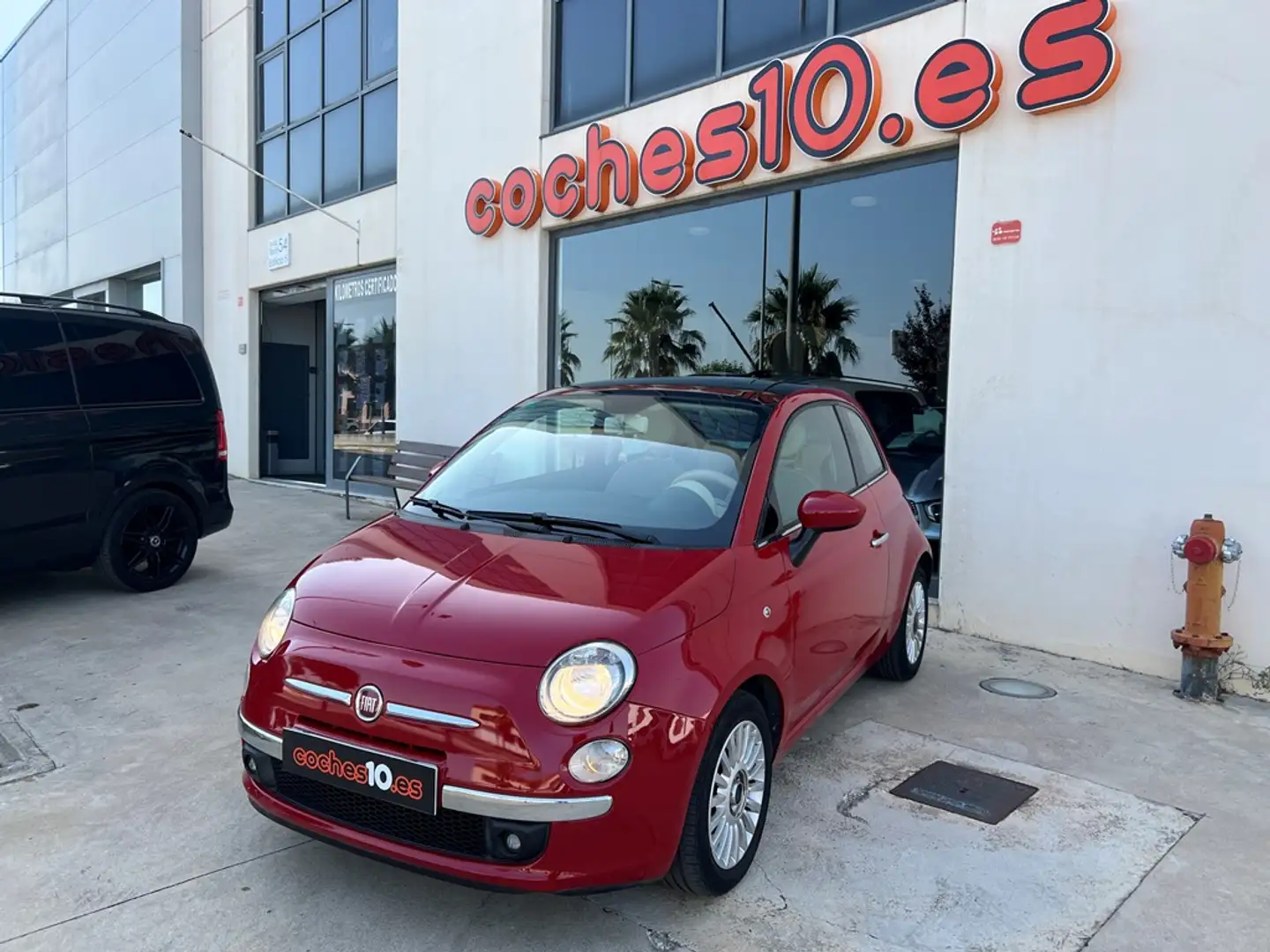 Fiat 500 1.2 Lounge Burdeos - 1