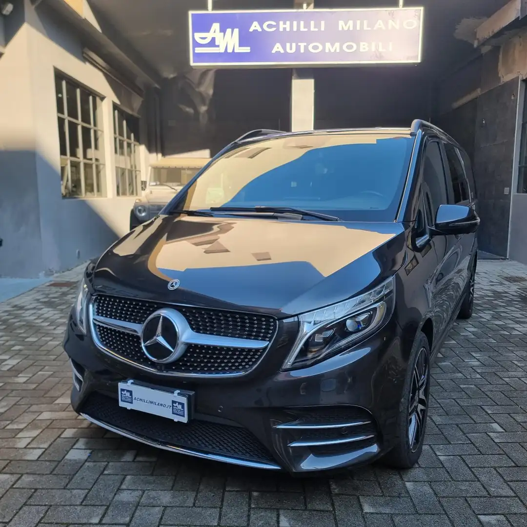 Mercedes-Benz V V Long 300 d Premium 4matic auto Nero - 1