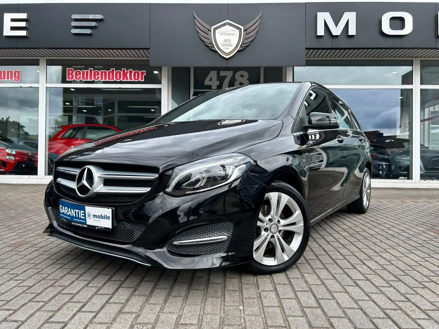 Mercedes-Benz B 200 CDI AUT.*NAVI*tLEDER*SHZ*PDC*BT*AHK* Zwart - 1