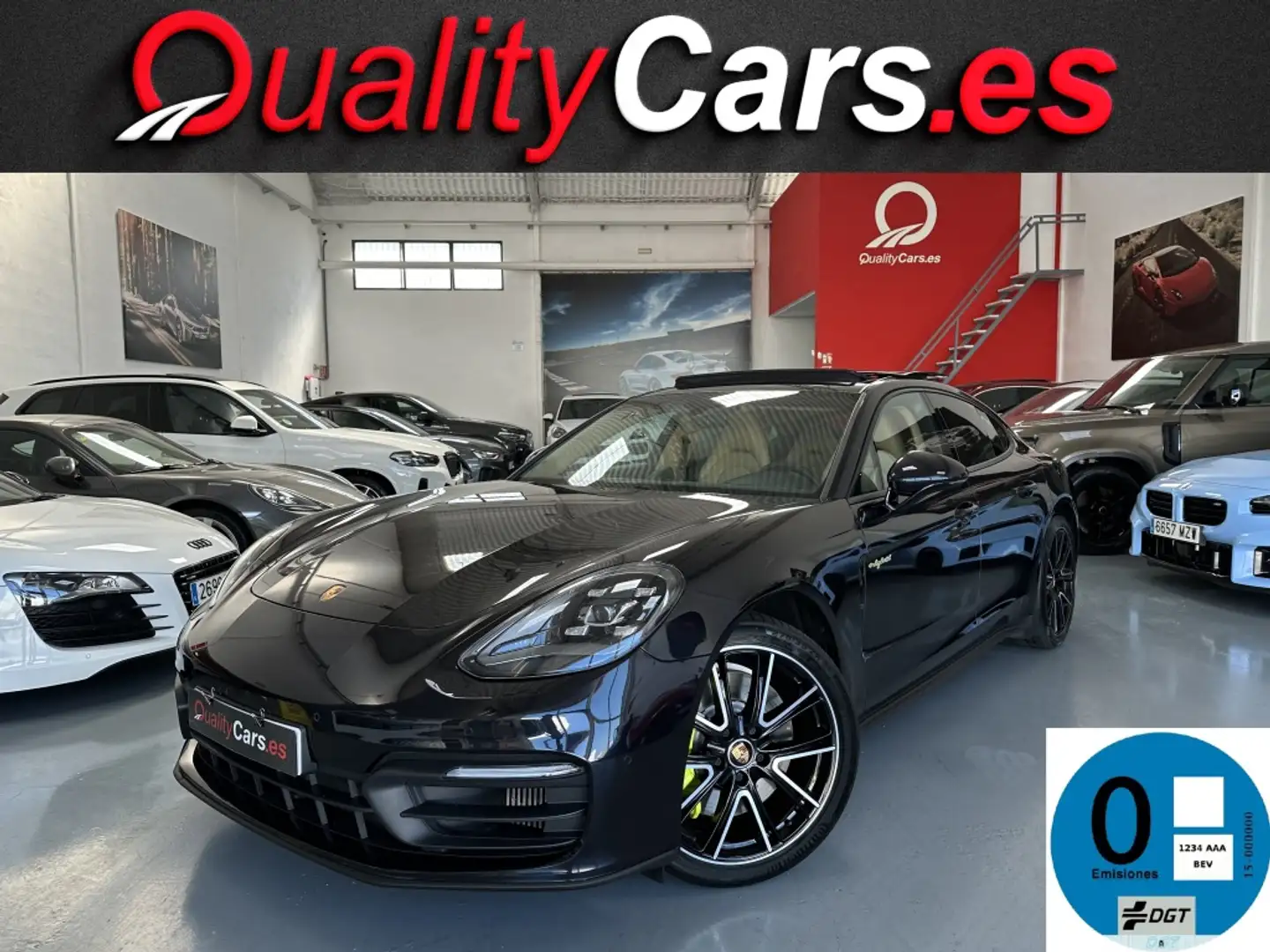 Porsche Panamera 4 E-Hybrid Aut. Zwart - 1