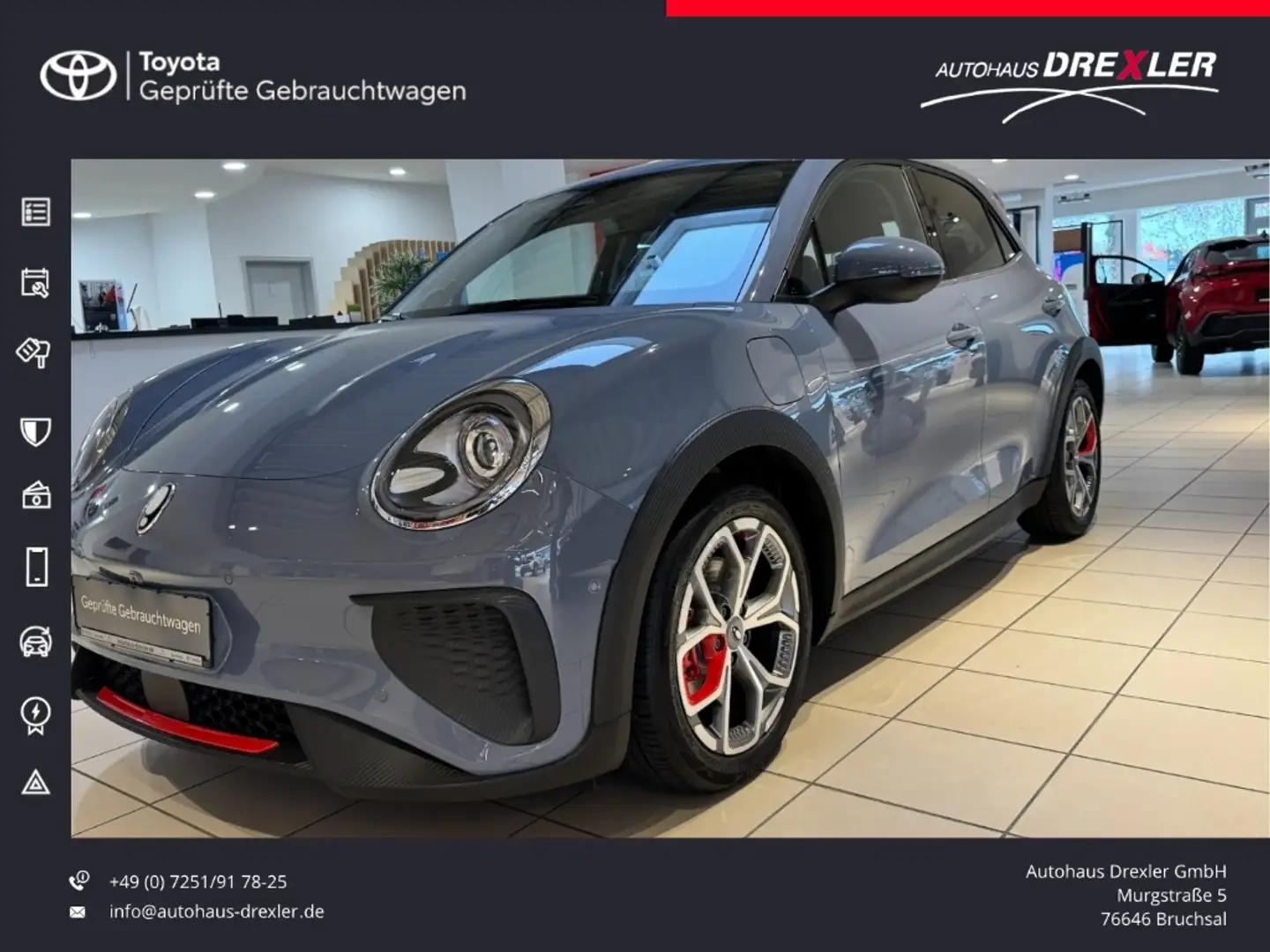 Ora Funky Cat 126 kW GT Sehr gepflegtes Fahrzeug 1. Hand Gris - 1