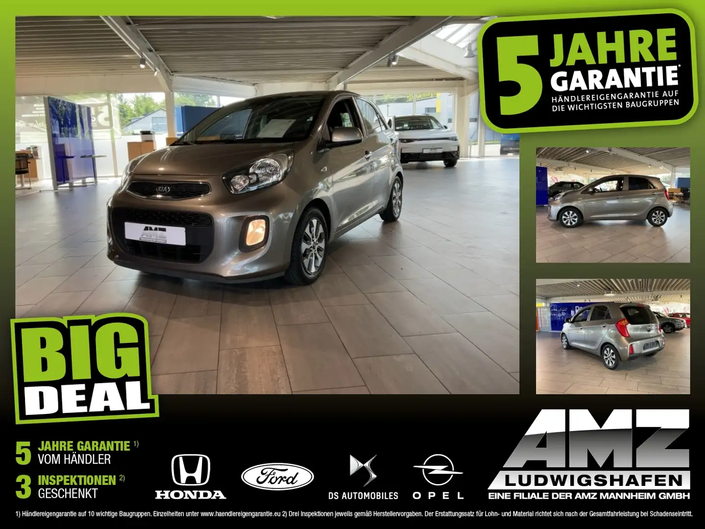 Kia Picanto 1.2 ISG Dream Team +LM KlimaA Silber - 1
