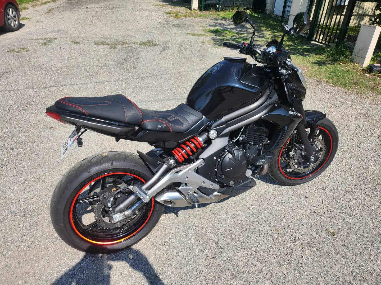 Kawasaki ER - 6 N Negro - 1