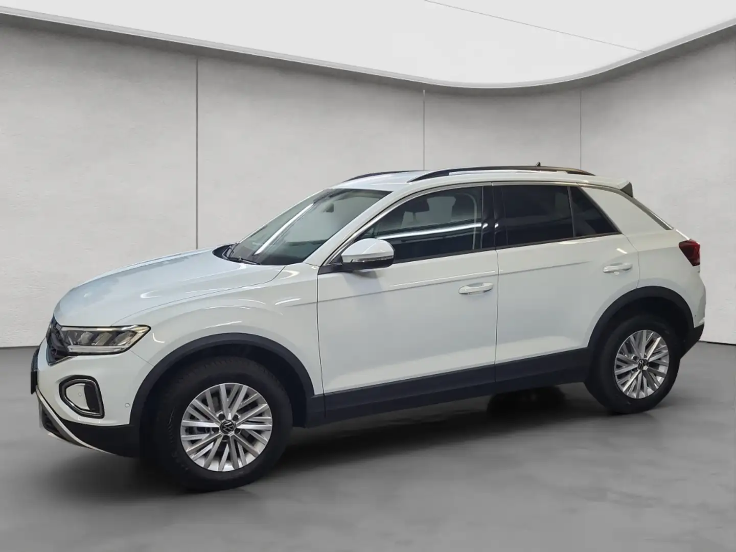 Volkswagen T-Roc Life 1.0 TSI LED/Navi/Sitzheizung Weiß - 2