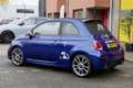 Fiat 500C 1.4 T-Jet Abarth.595 Turismo.automaat.editon.leer. Blau - thumbnail 5