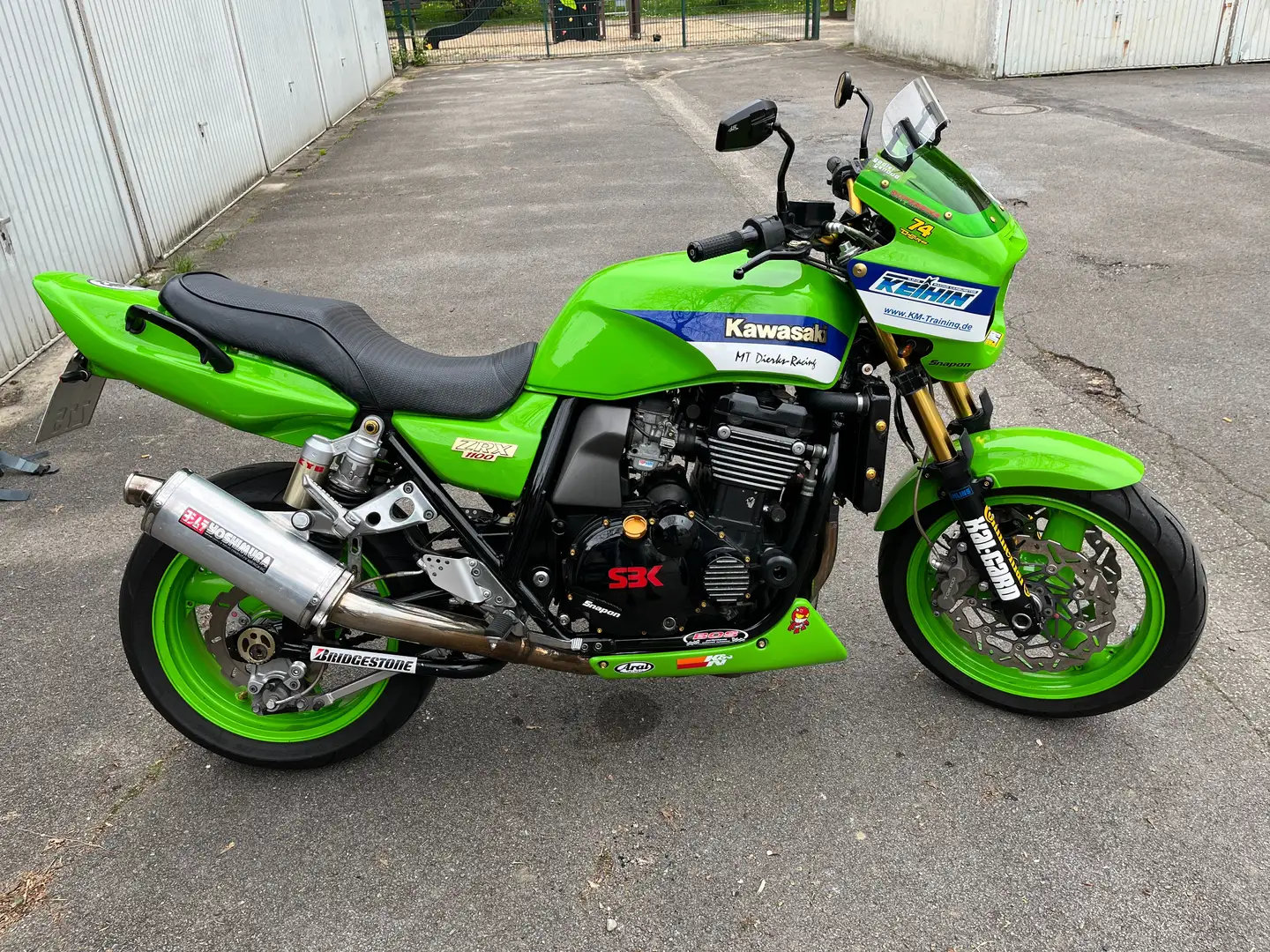 Kawasaki ZRX 1100 Зелений - 1