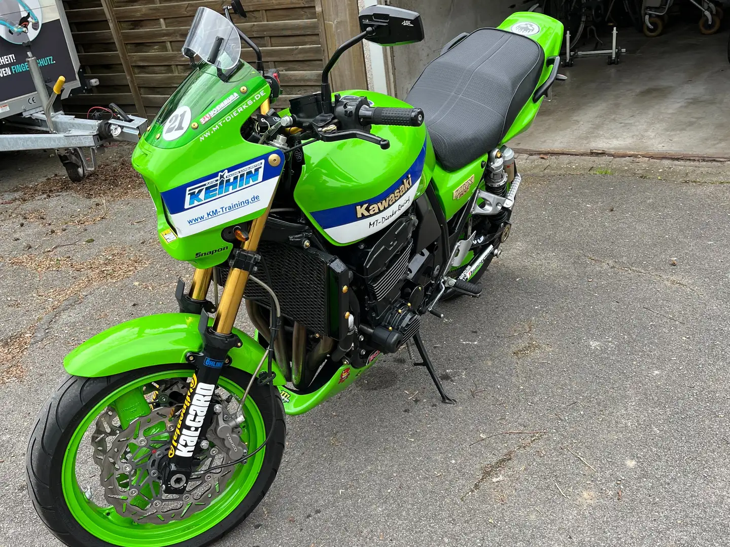 Kawasaki ZRX 1100 Зелений - 2