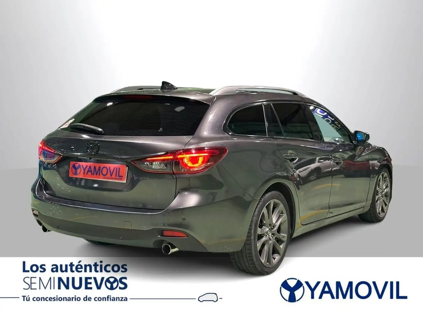 Mazda 6 M6 W. 2.2DE Lux.+Prem.White+Travel+SR(Navi)Aut. 12 Gris - 2