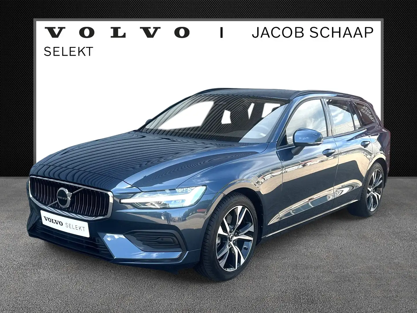 Volvo V60 2.0 B3 Essential Edition / Pack Climat / 18" 5 dou Blauw - 1