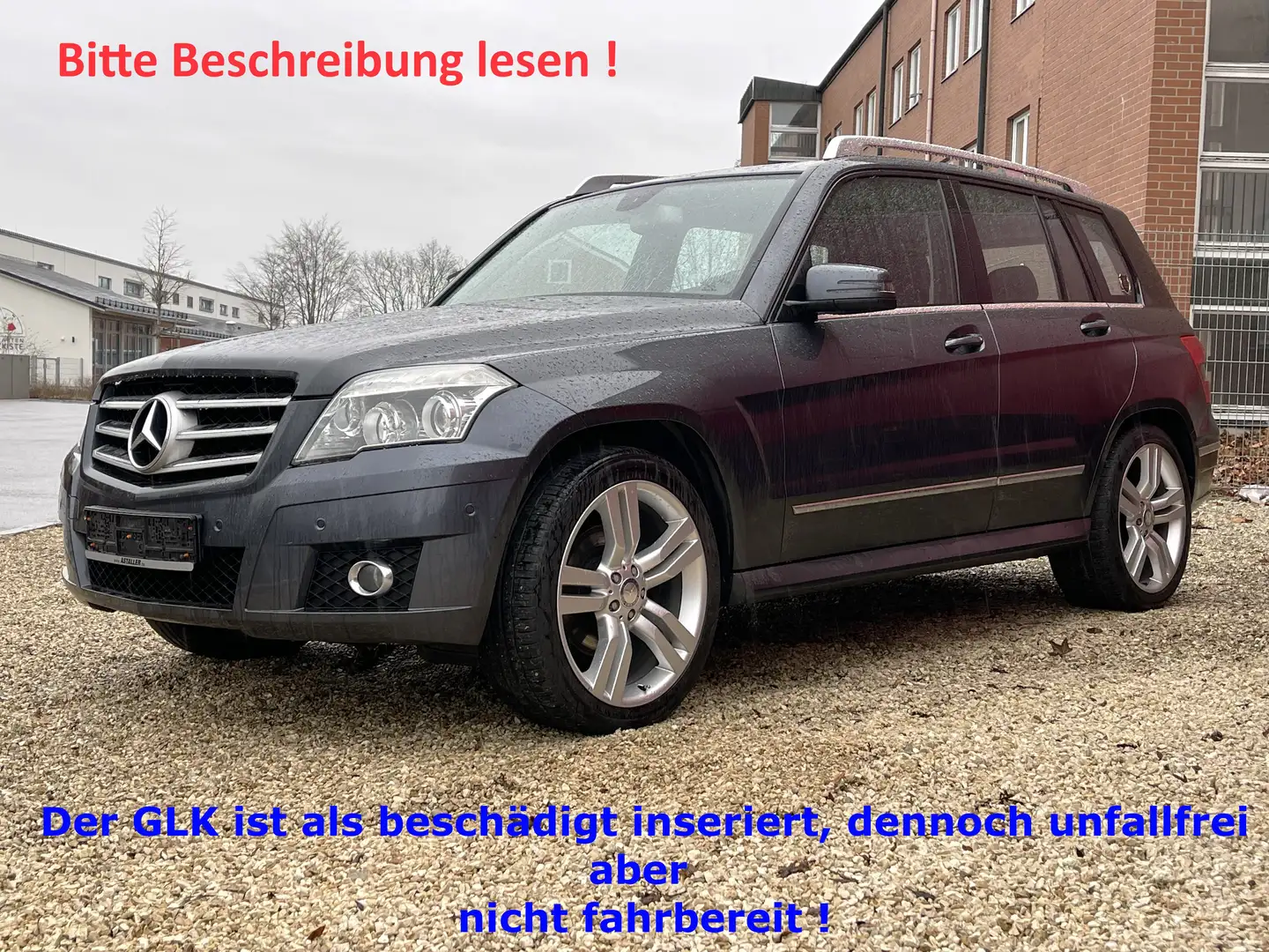 Mercedes-Benz GLK 350 CDI 4Matic Teilleder, Navi, Klimaautom, ALu Sportp Gris - 2