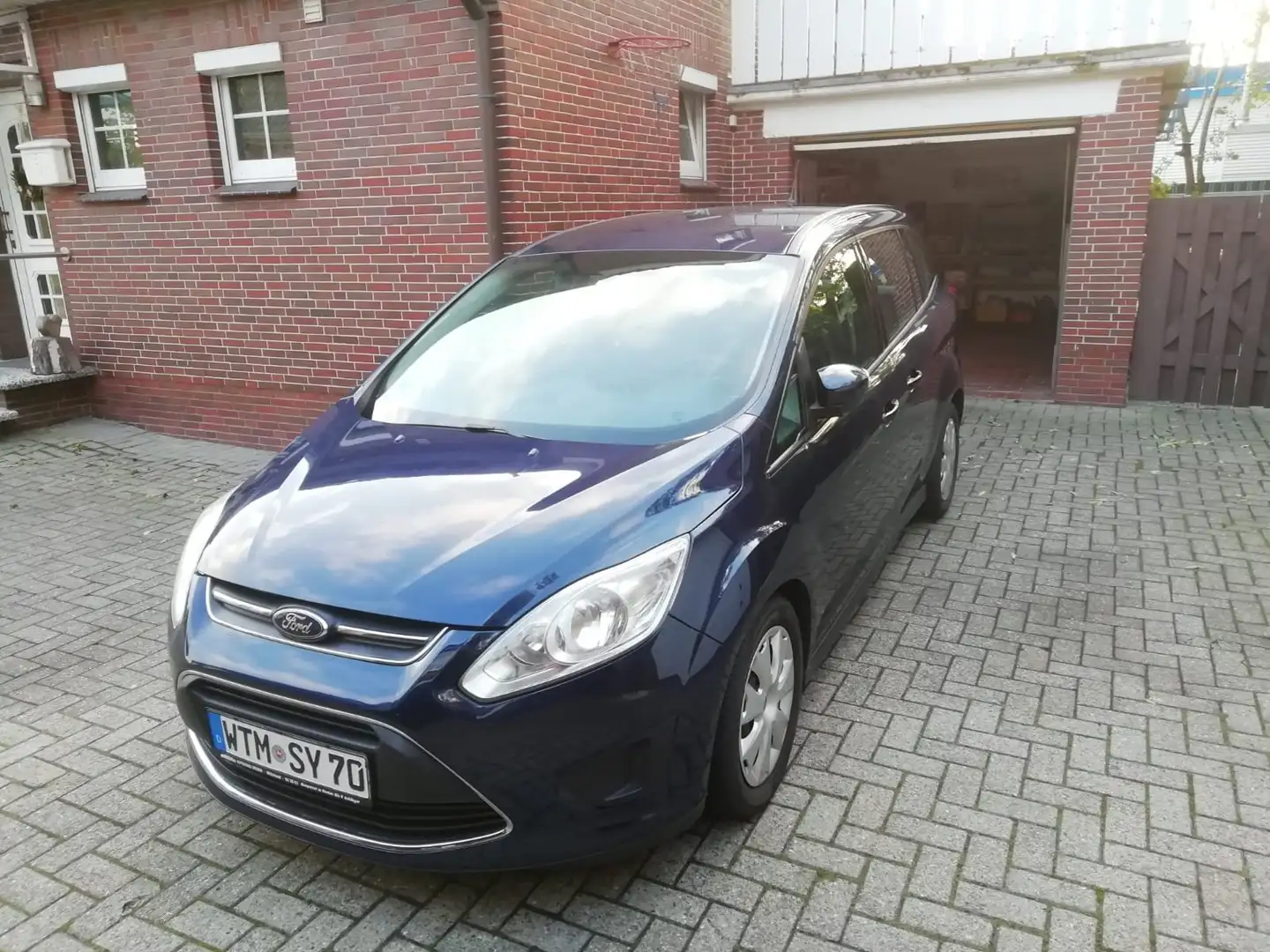Ford Grand C-Max 1.6 TDCi Trend DPF /Met./Klima/Schiebetüren/AHK Blau - 1