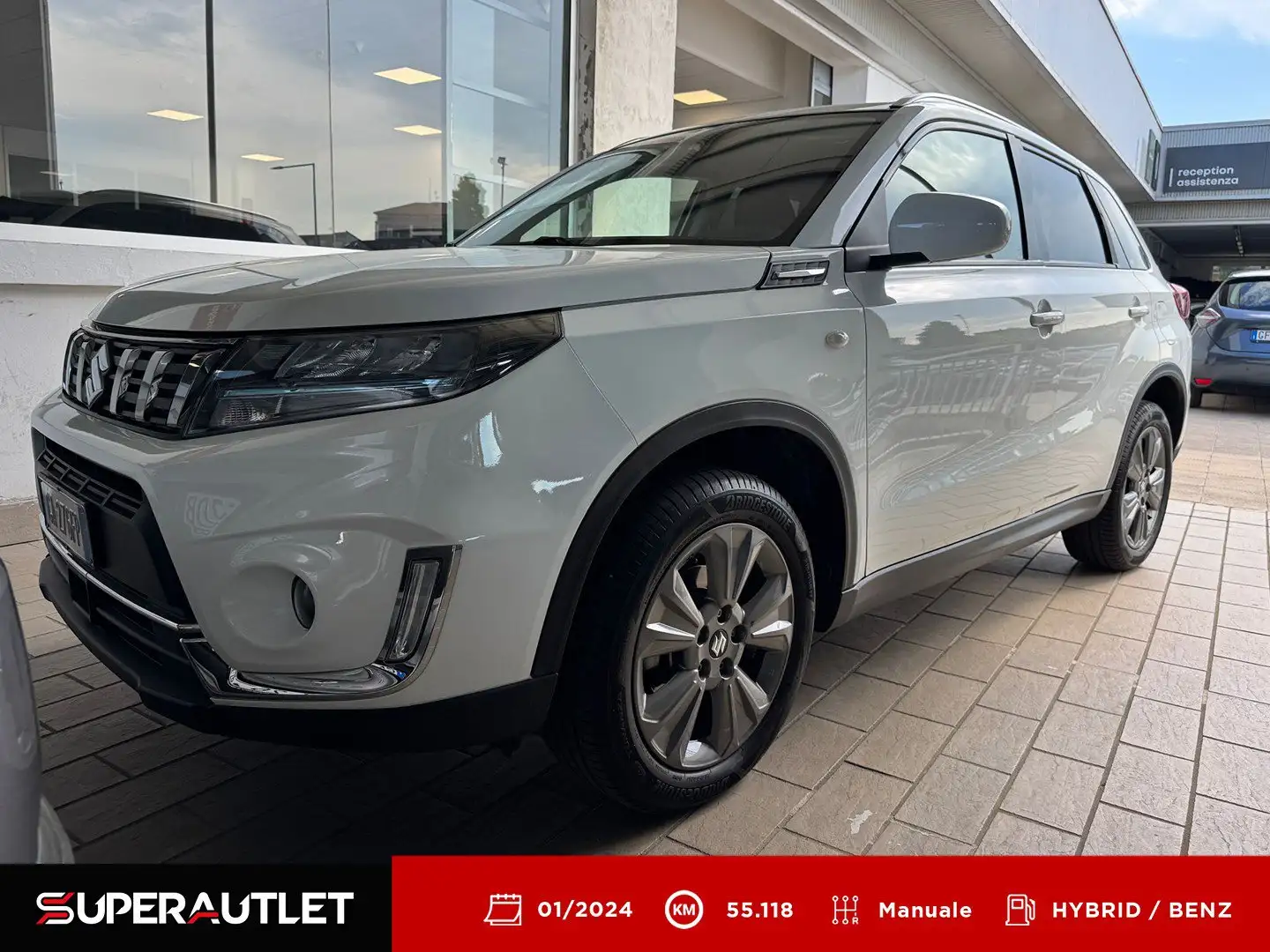 Suzuki Vitara 1.4 Boosterjet Hybrid Cool 2WD Bianco - 1