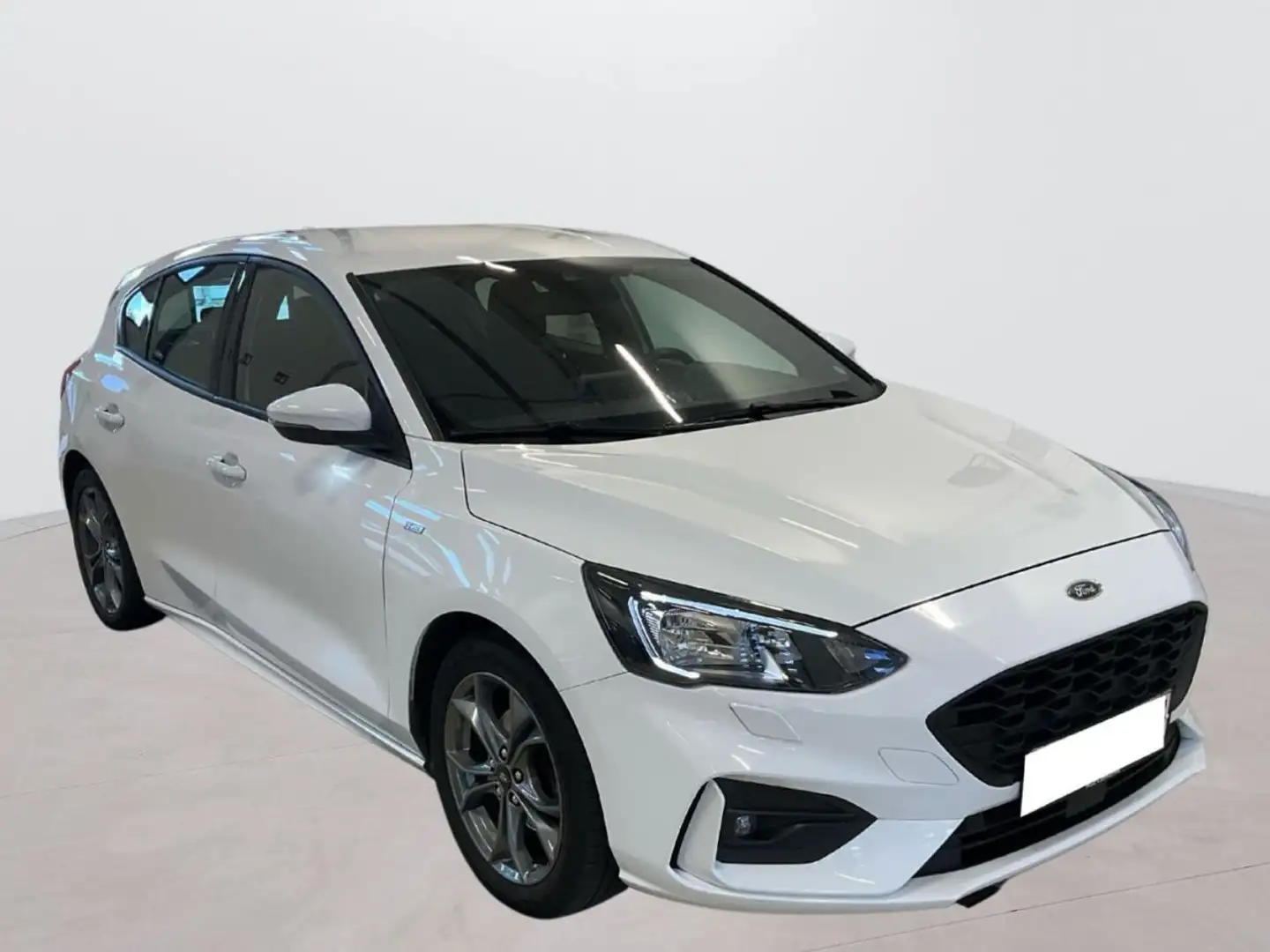 Ford Focus 1.0 EcoBoost 125 ST Line Blanc - 1