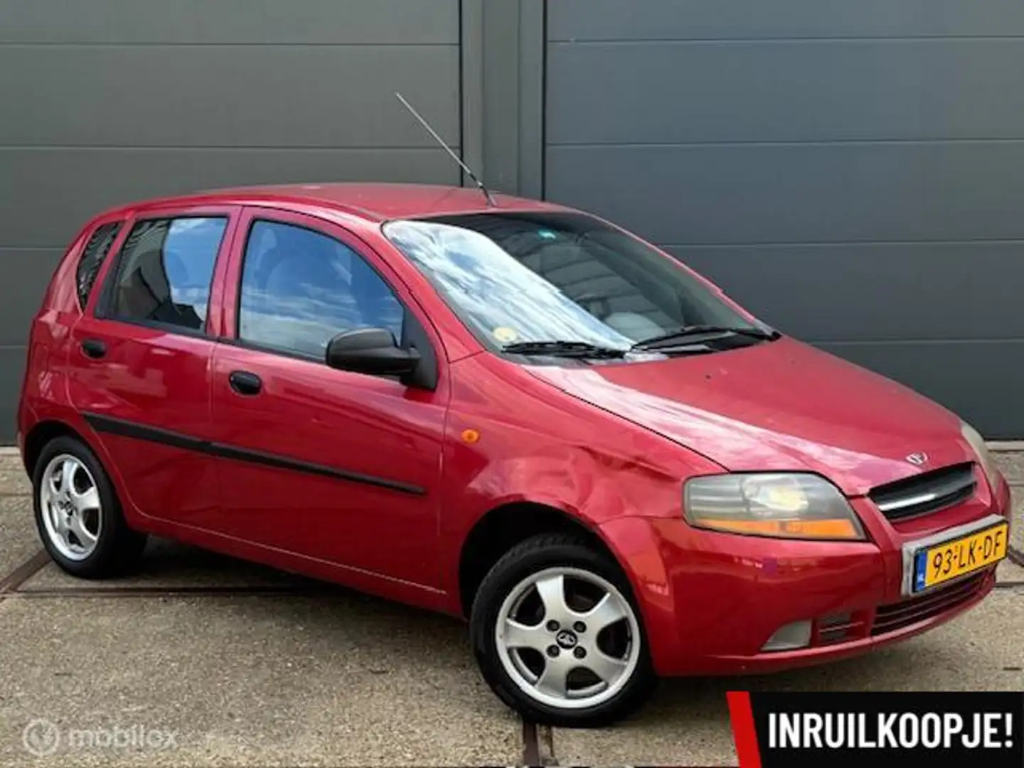 Daewoo Kalos 1.4 Style 5 deurs - AIRCO - TREKHAAK - LM VELGEN - Rouge - 2