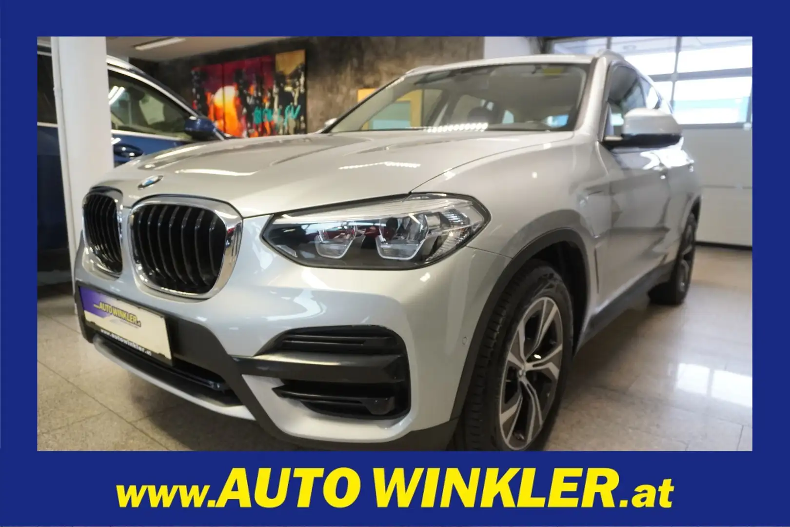 BMW X3 xDrive30e PHEV Aut. Nav/Leder Silber - 1