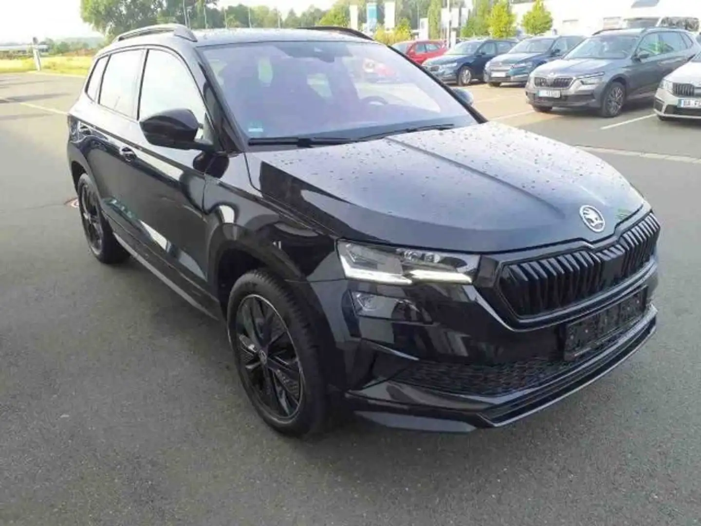 Skoda Karoq 2.0 TDI 4x4 DSG SPORTLINE MATRIX+NAVI+PANO Schwarz - 2