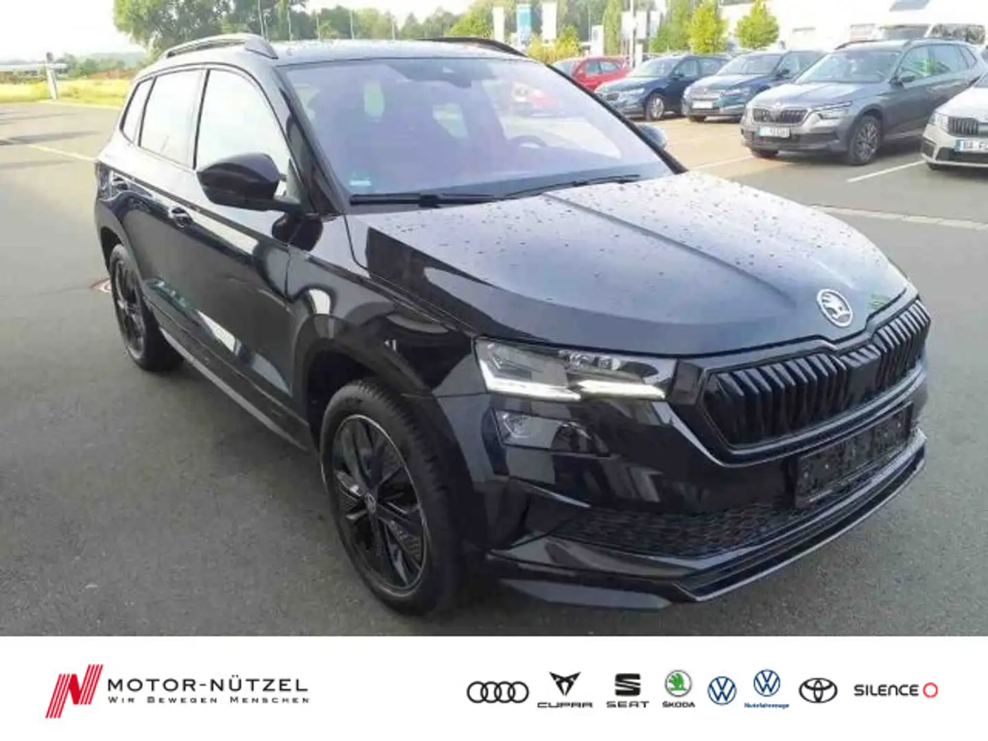 Skoda Karoq 2.0 TDI 4x4 DSG SPORTLINE MATRIX+NAVI+PANO Schwarz - 1