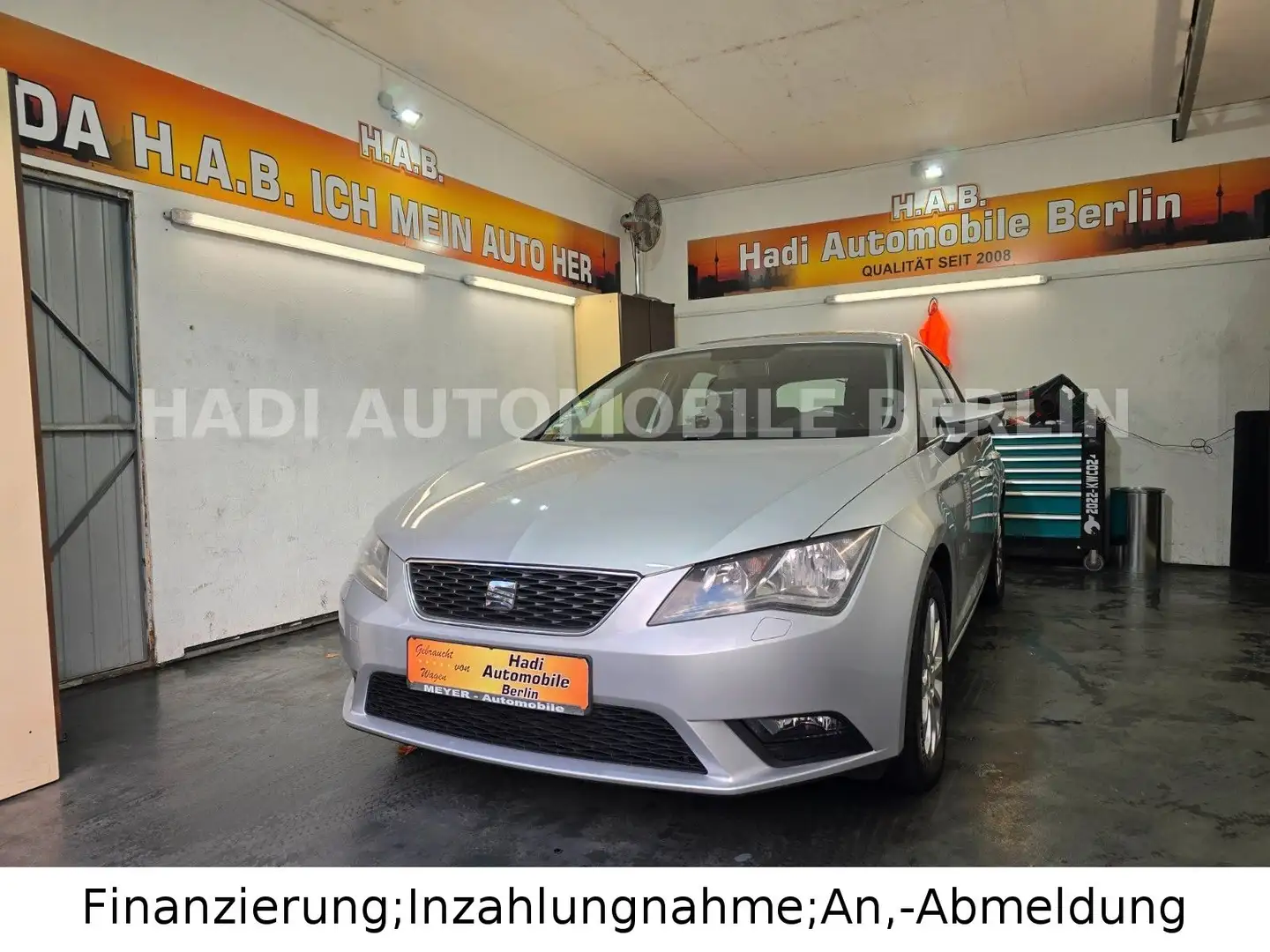 SEAT Leon Style/Automatik/TÜV Neu/1 J. Garantie Argent - 1