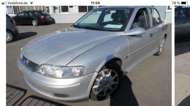 opel vectra 1-6-comfort-automatik silber