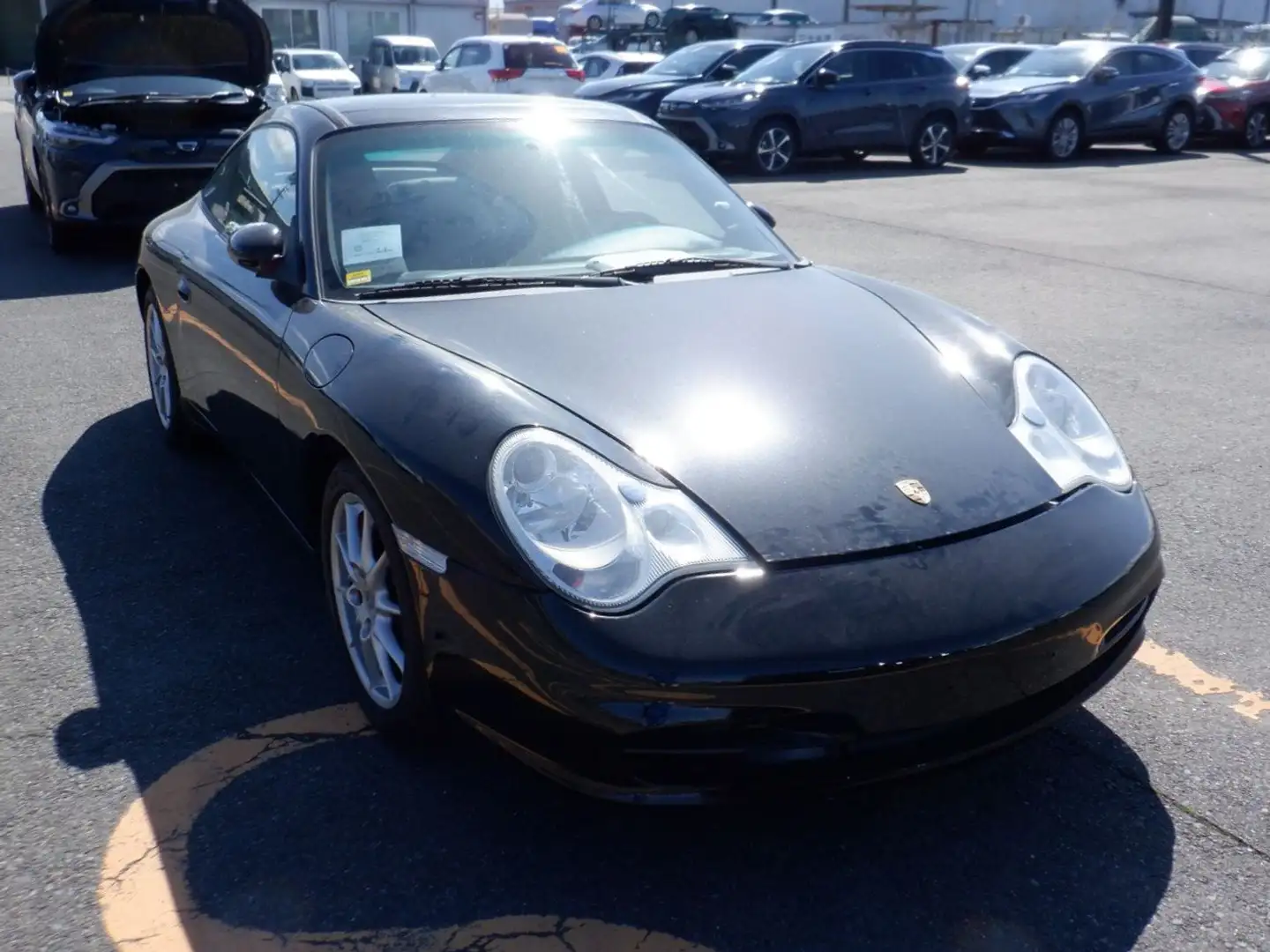 Porsche 996 Targa 3.6i Tiptronic / 61.000km / € 24785 Netto Zwart - 1