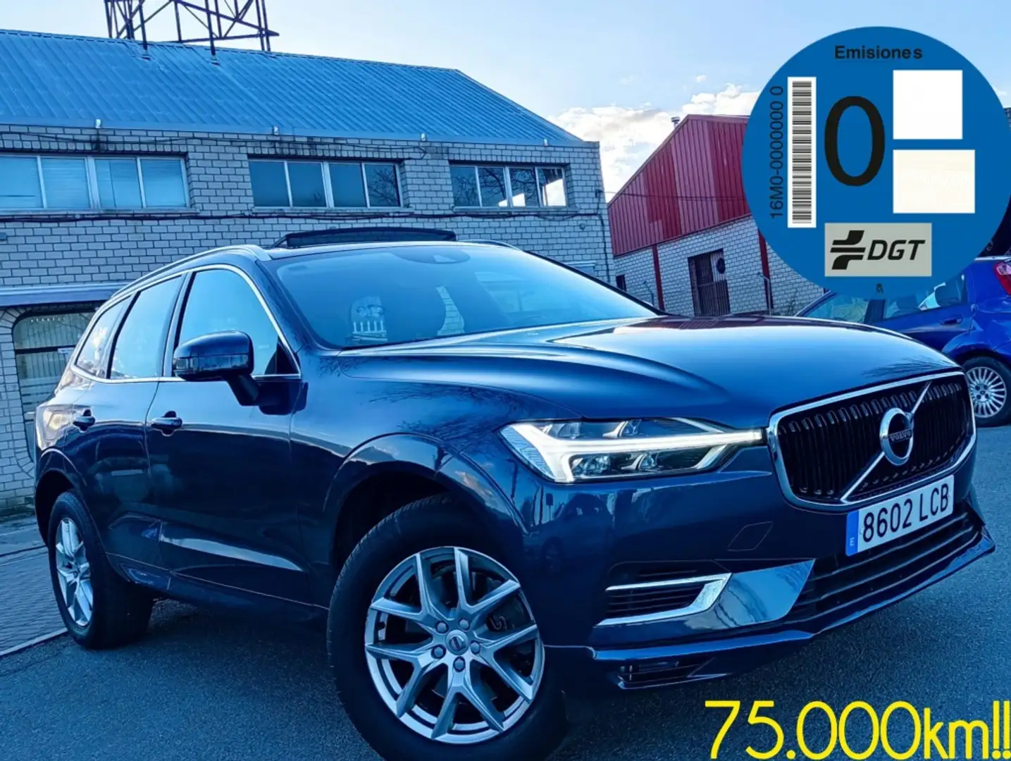 Volvo XC60 T8 Twin Momentum Gris - 1