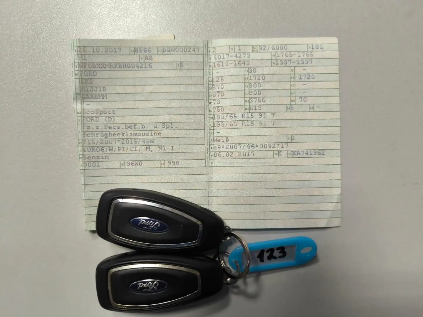 Ford EcoSport Titanium 1.0 EcoBoost Weiß - 2