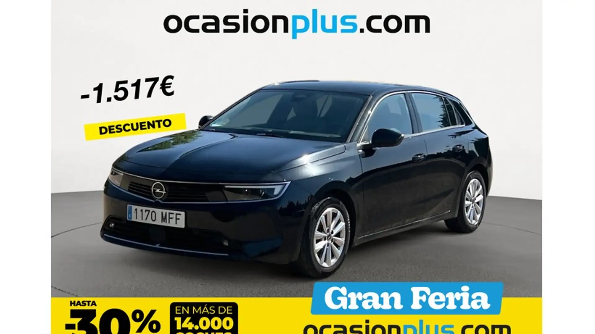 Opel Astra 1.2T XHT S/S Edition 130 Negro - 1