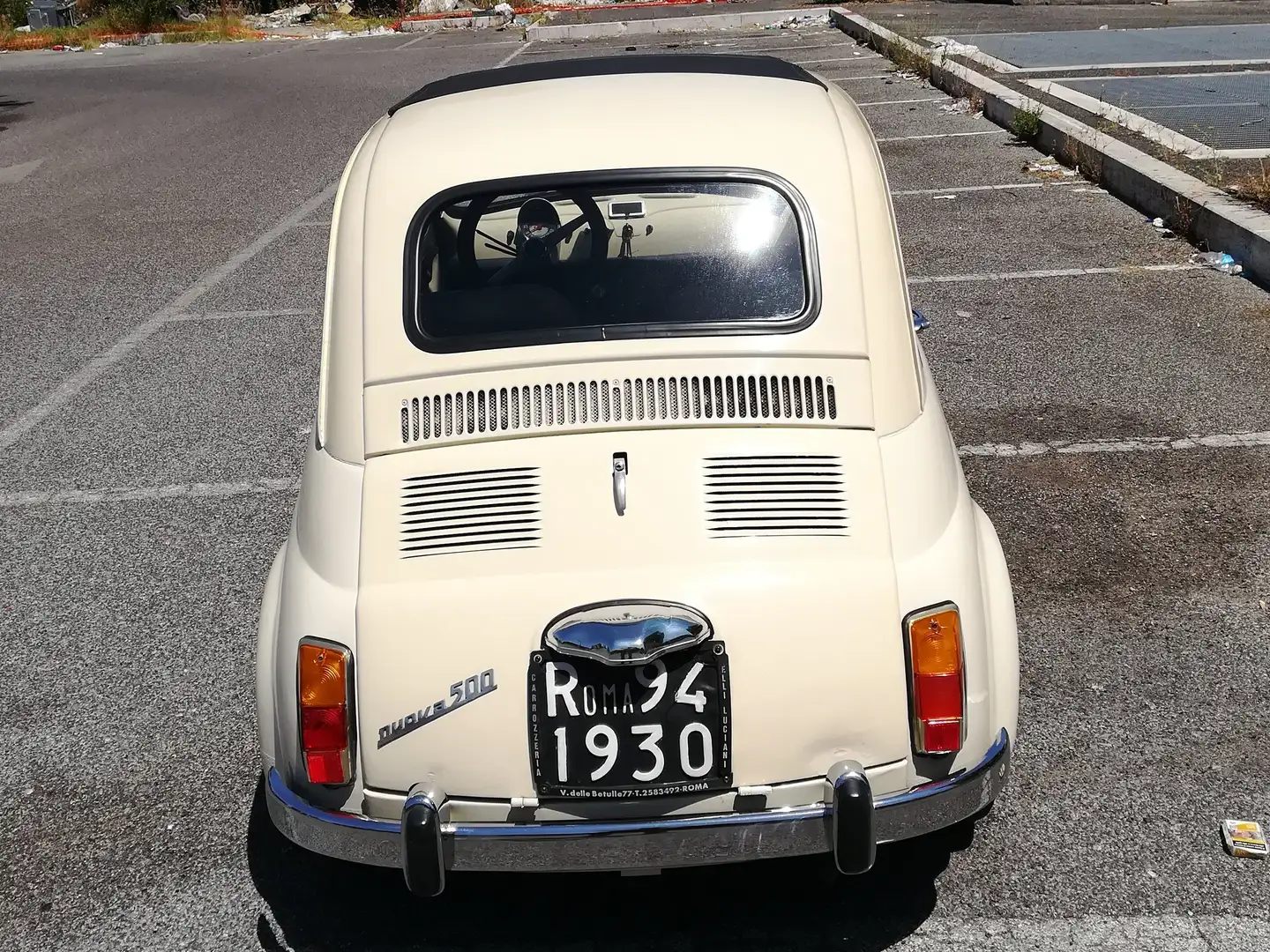 Fiat Cinquecento berlina 110f immatricolata maggio 1966 Beżowy - 2