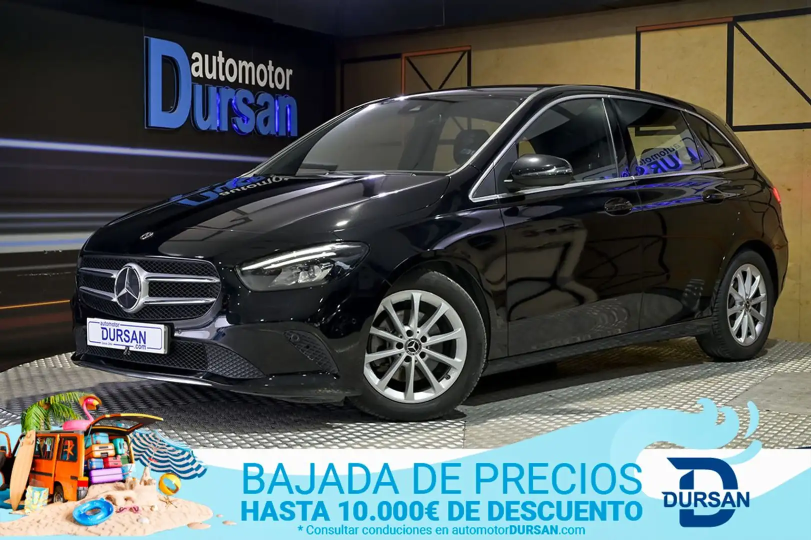 Mercedes-Benz B 200 d Negro - 1