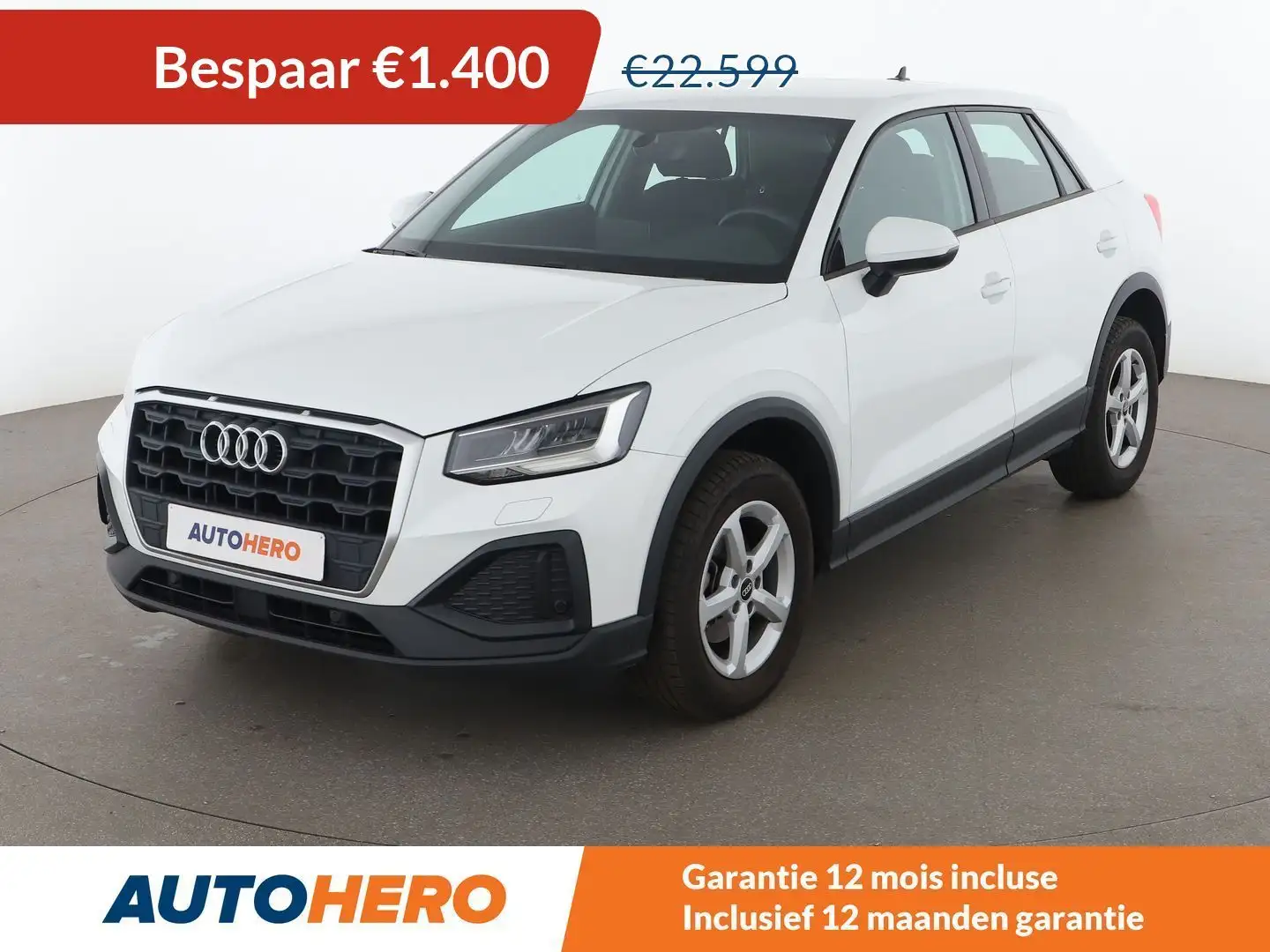 Audi Q2 35 TFSI Blanc - 1