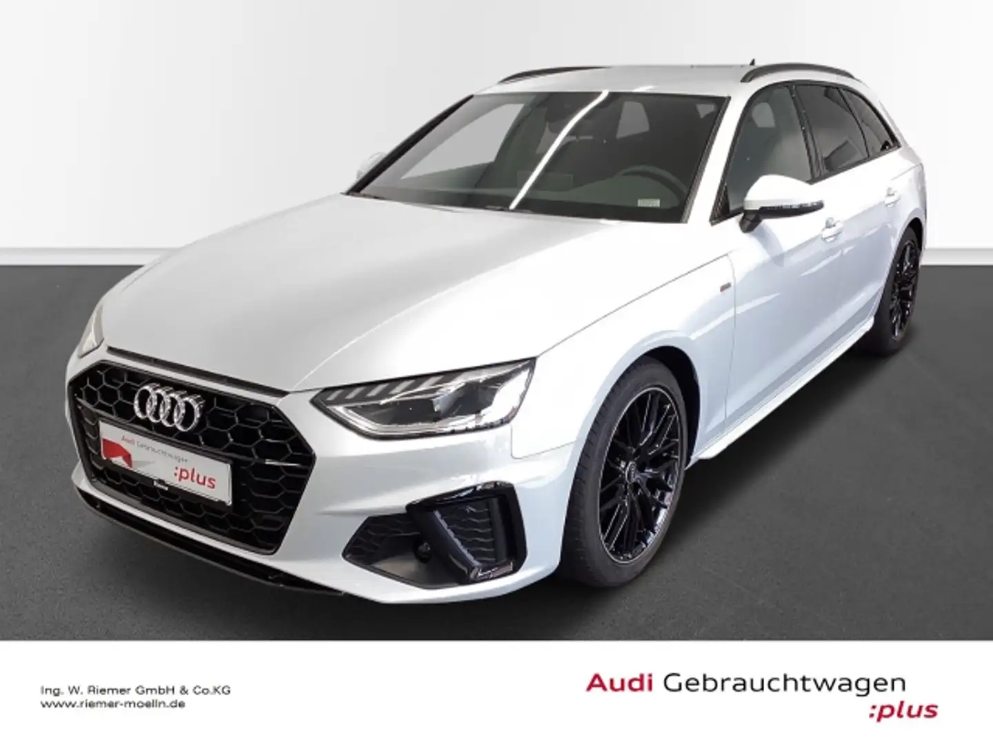 Audi A4 Avant S line 35TDI s tronic ACC+LED +AHK+virtualCo Weiß - 1