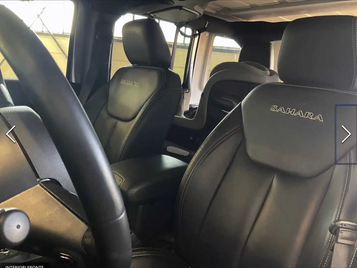 Jeep Wrangler Unlimited 3.6 V6 SAHARA KM 27.500 CERTIFICATI ! Beige - 2