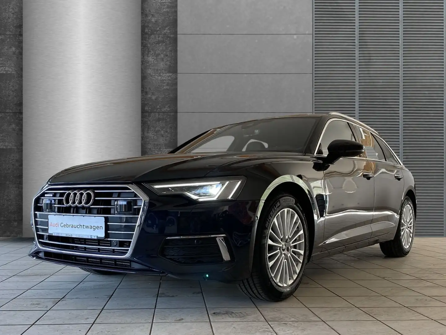 Audi A6 Avant Design (Garantie 03/2028.Pano.Kamera.Matrix. Blauw - 2