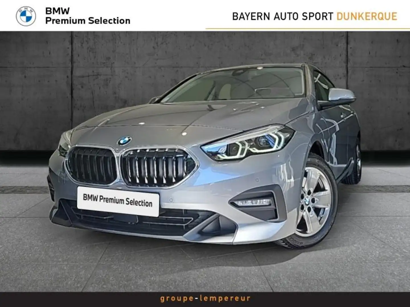 BMW 218 218i 136ch Gris - 1