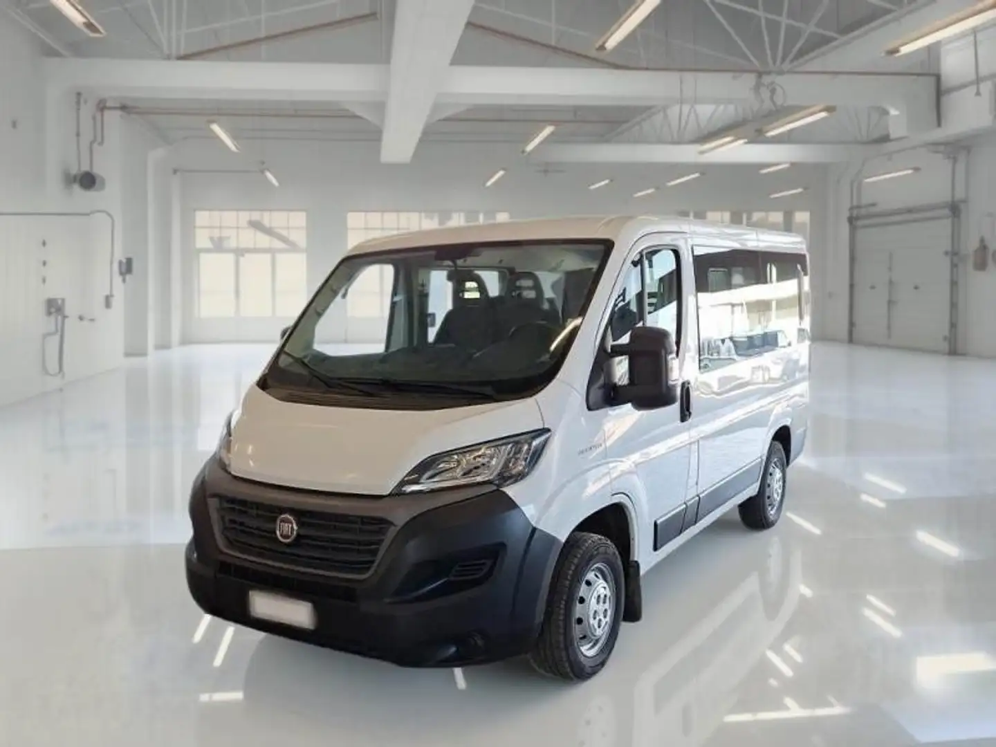 Fiat Ducato 30 CH1 2.3MJT 140CV E6D 9 POSTI - PREZZO + IVA Blanc - 1