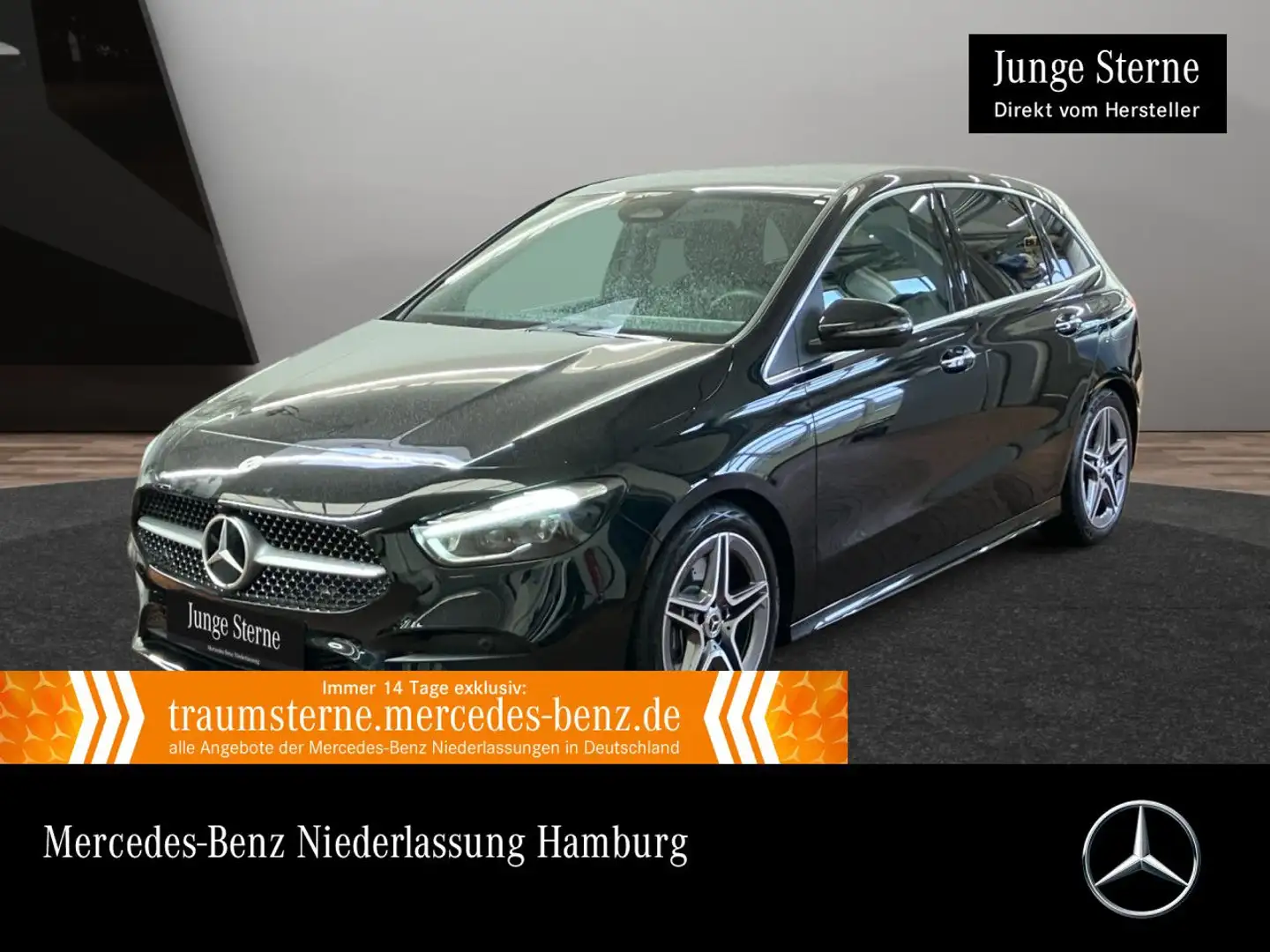 Mercedes-Benz B 250 4M AMG+PANO+MULTIBEAM+KAMERA+TOTW+KEYLESS+8G Schwarz - 1