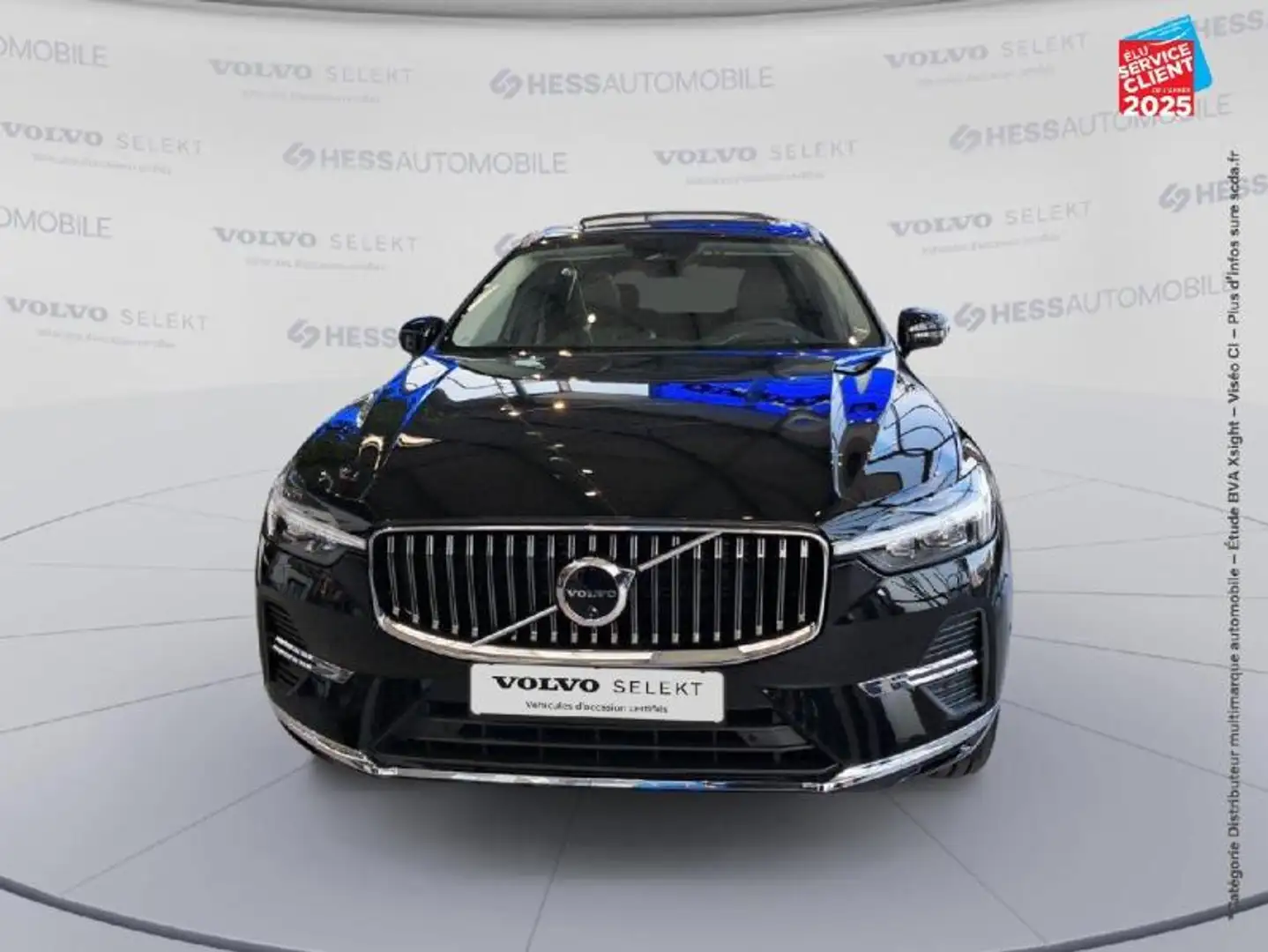 Volvo XC60 T6 Hybride Rechargeable 253 + 145ch Utra Style Chr Czarny - 2