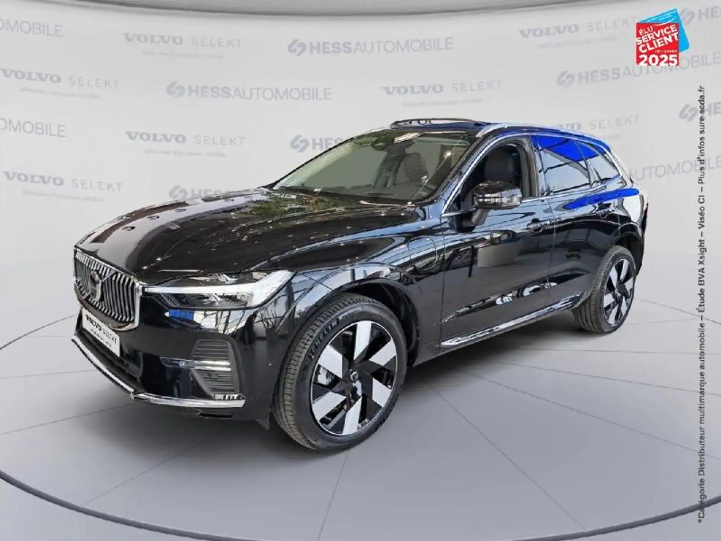 Volvo XC60 T6 Hybride Rechargeable 253 + 145ch Utra Style Chr Czarny - 1