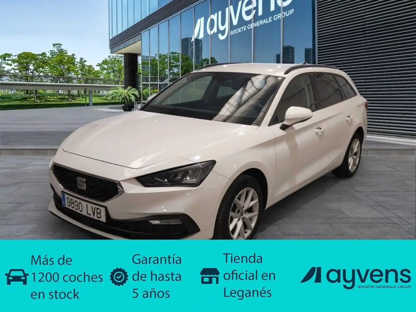 SEAT Leon ST 2.0TDI CR S&S Style 115 Blanco - 1