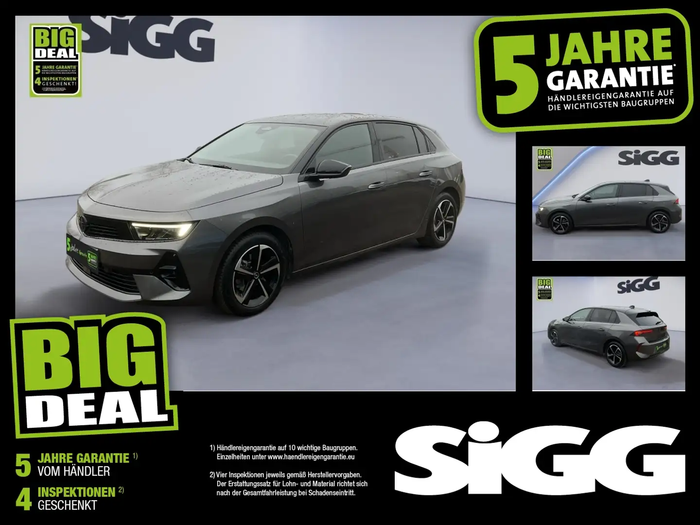 Opel Astra L 1.2 Turbo GS Automatik 360° Kamera Grau - 1