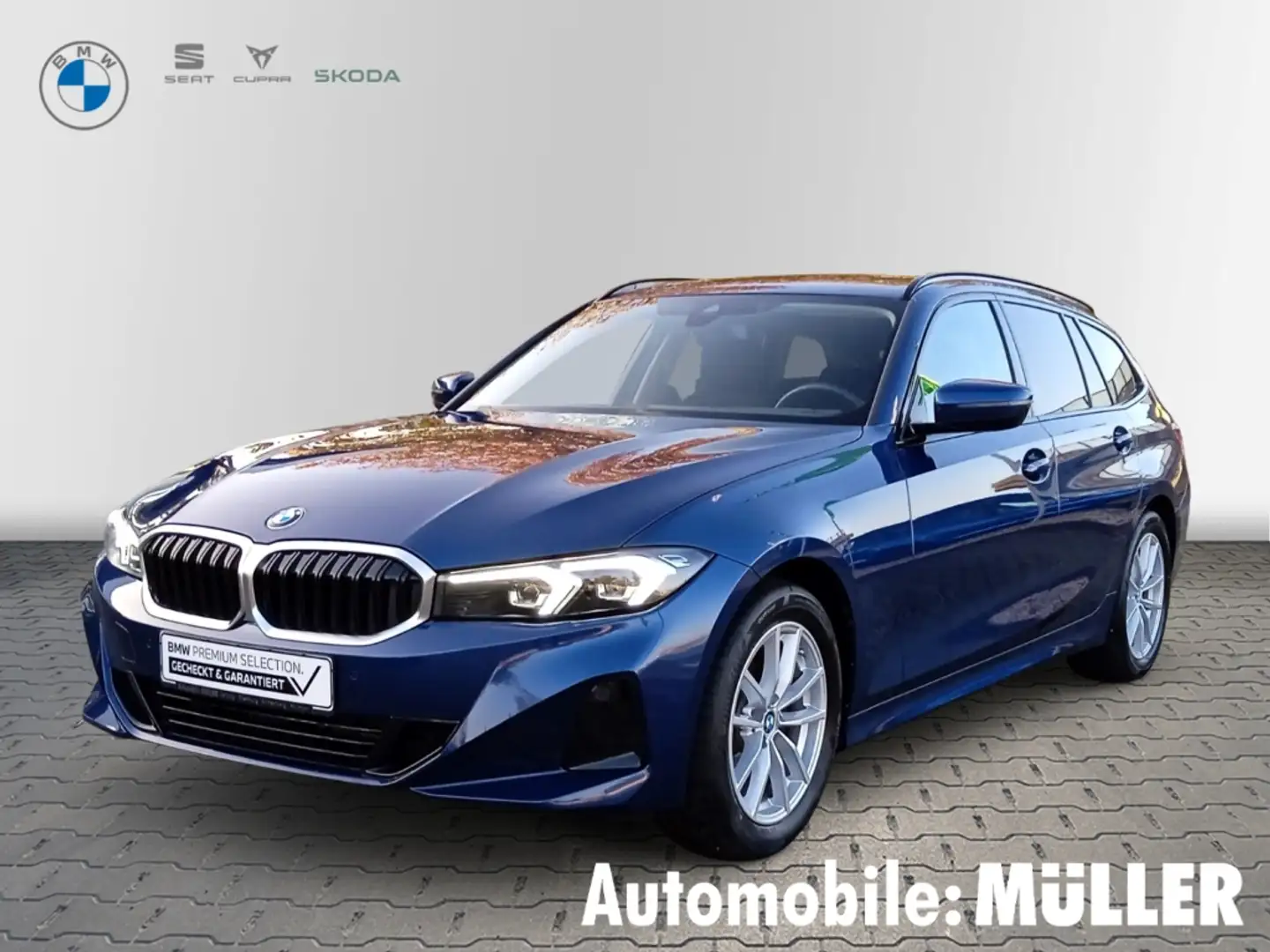 BMW 318 d Tour.DAB+LED+PDC+LENKRADHZG.+ELEKTR. SITZE+ Blau - 1