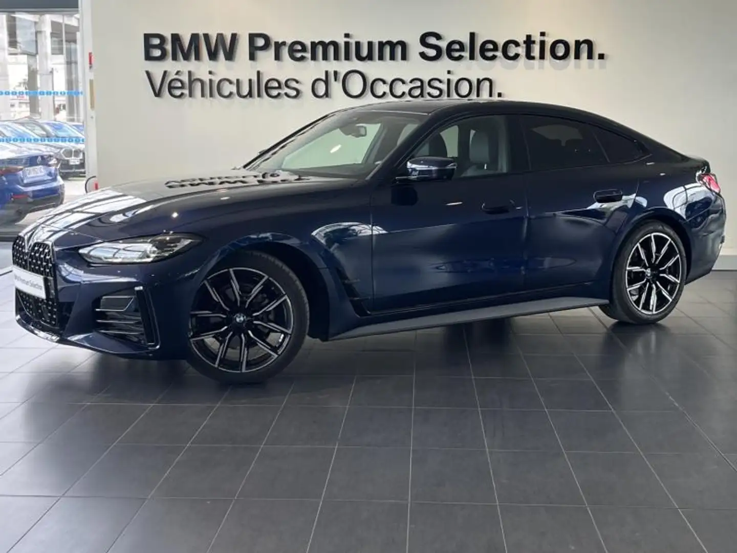 BMW 420 420dA xDrive 190ch M Sport Bleu - 1