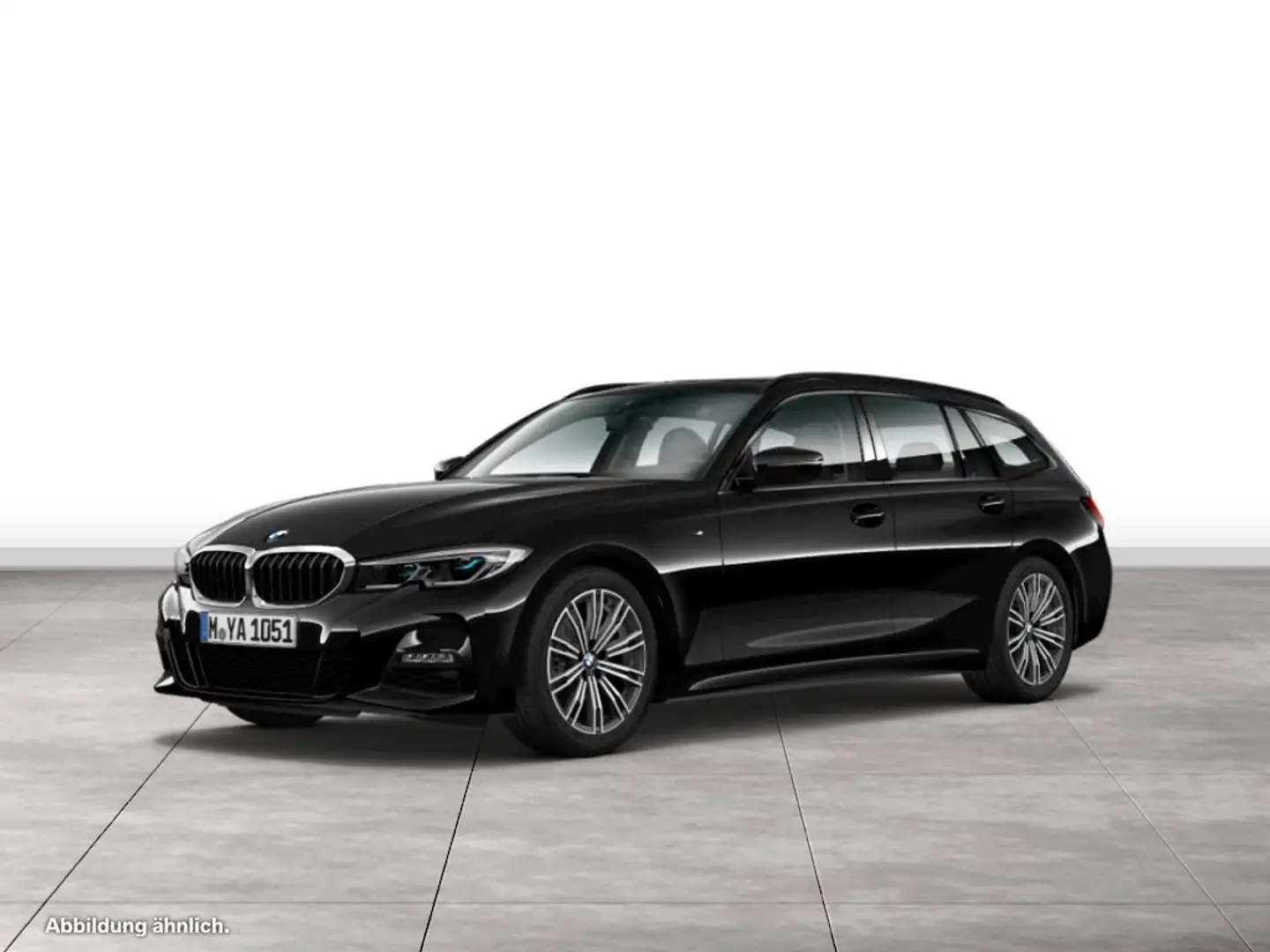 BMW 318 d Touring Aut. M Sport Schwarz - 2
