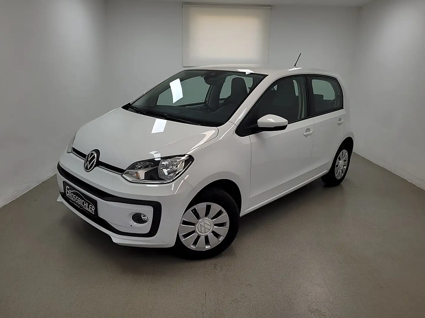 Volkswagen up! 1.0 (EURO 6d) leasingfähig, erstbesitz Weiß - 2