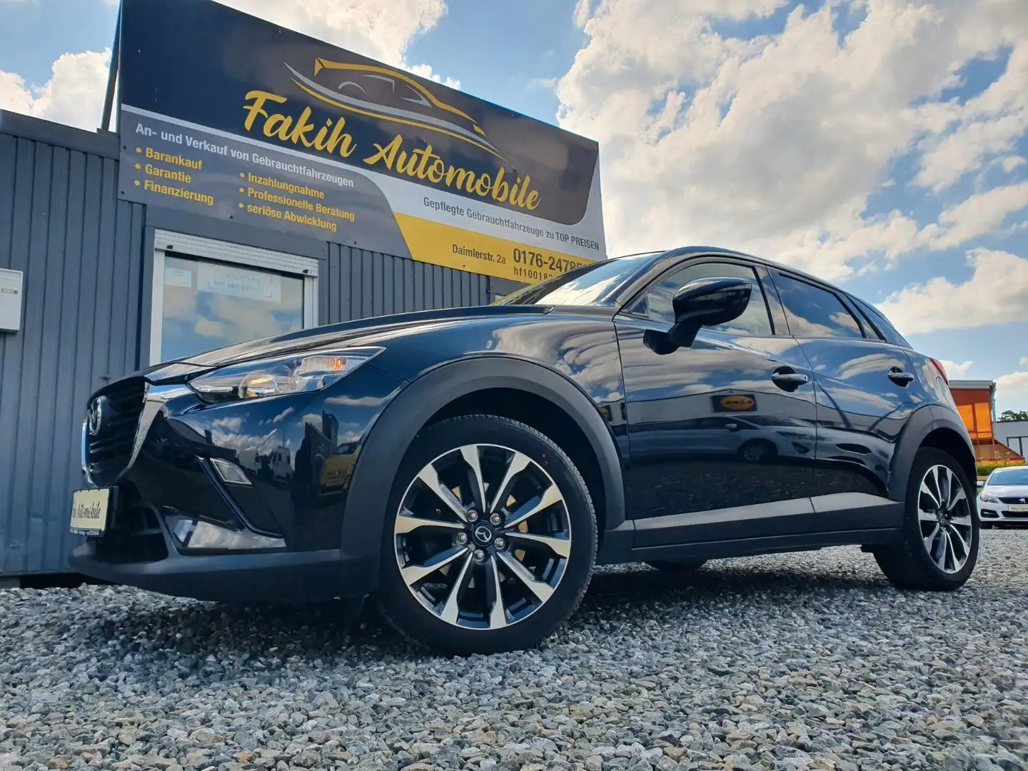 Mazda CX-3 Ad'vantage Navi Tempomat 45Tkm 1Hand Černá - 1