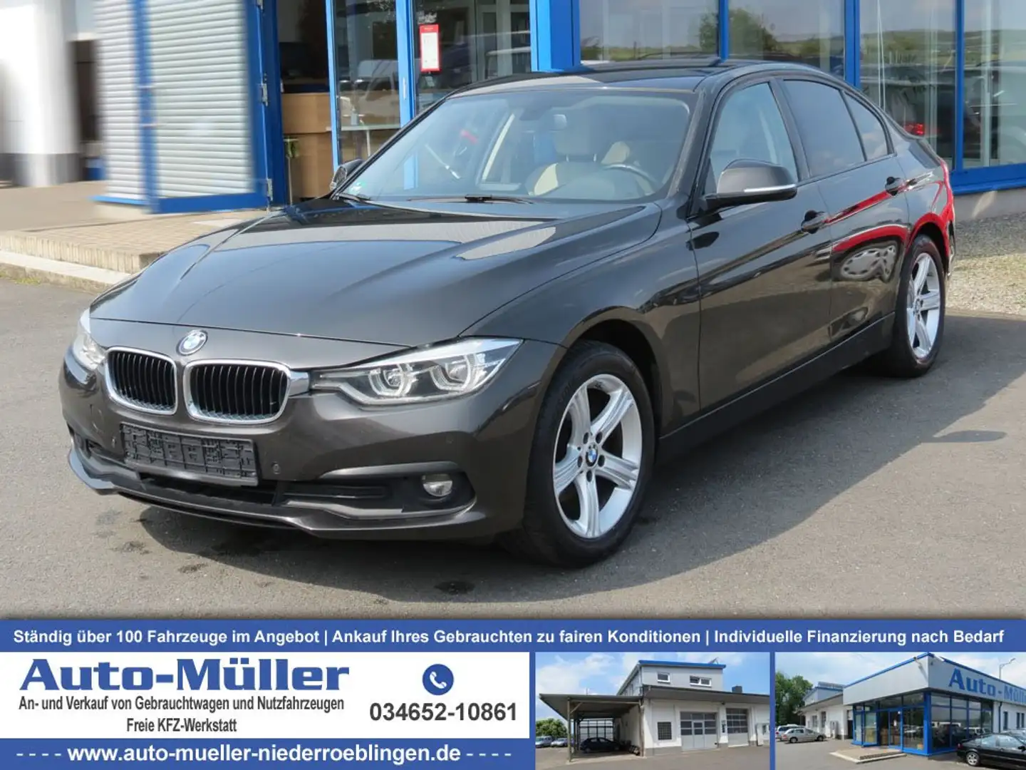 BMW 318 318d xDrive Advantage LED Navi Grau - 1