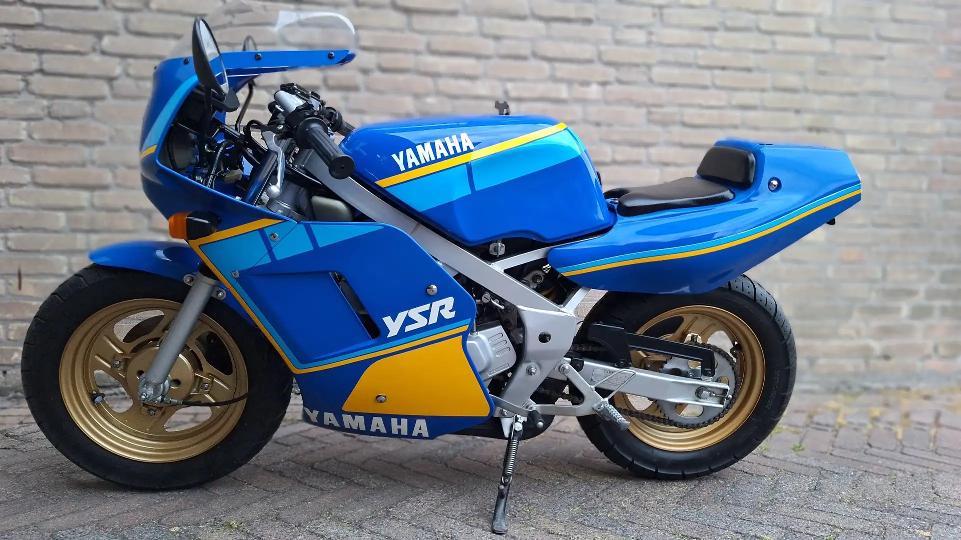 Yamaha YSR 50 Gauloises Blauw - 2