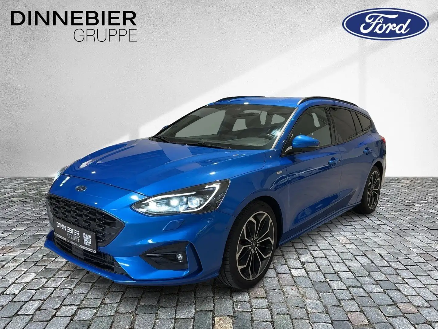 Ford Focus ST-Line ACC+CAM+LED+Navi+ACC+beh.Frontsch. Bleu - 2